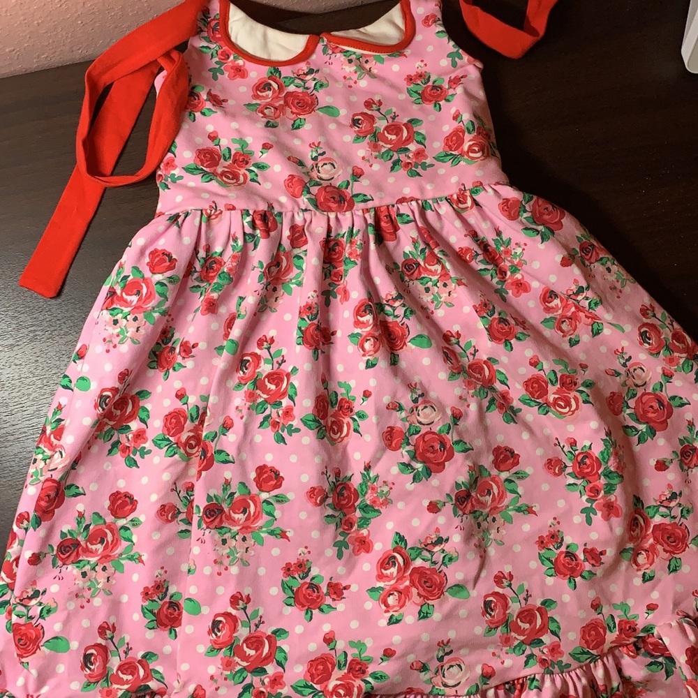 Olive Mae Tie Twirl Dress
